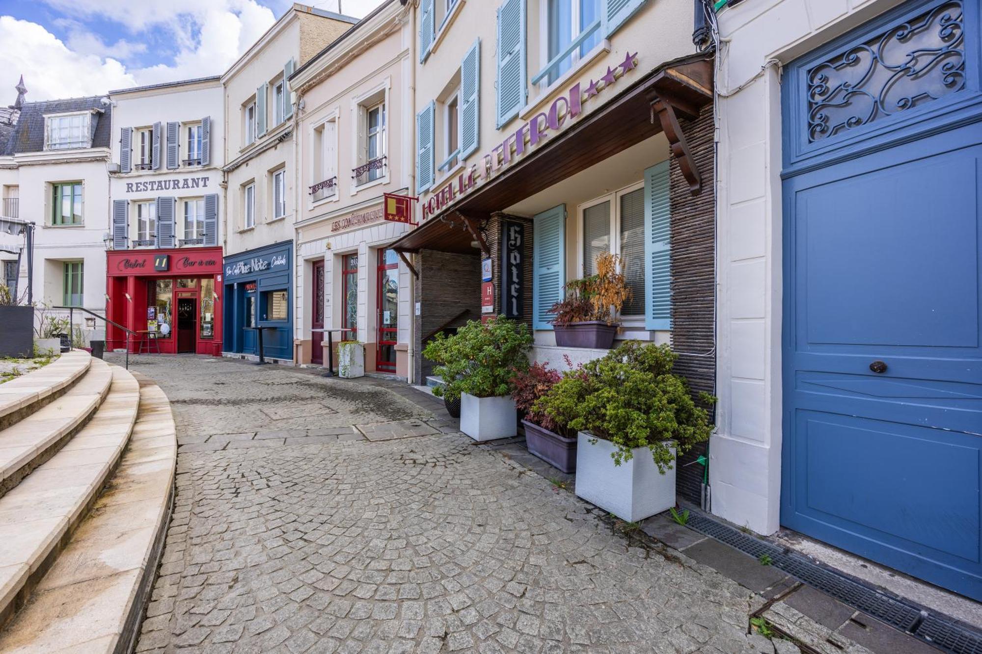 Hotel Le Beffroi Dreux Exteriör bild